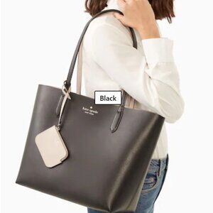 New! Kate Spade Reversible Tote (orig. 359$) + Key Wristlet + Free Gift Inside